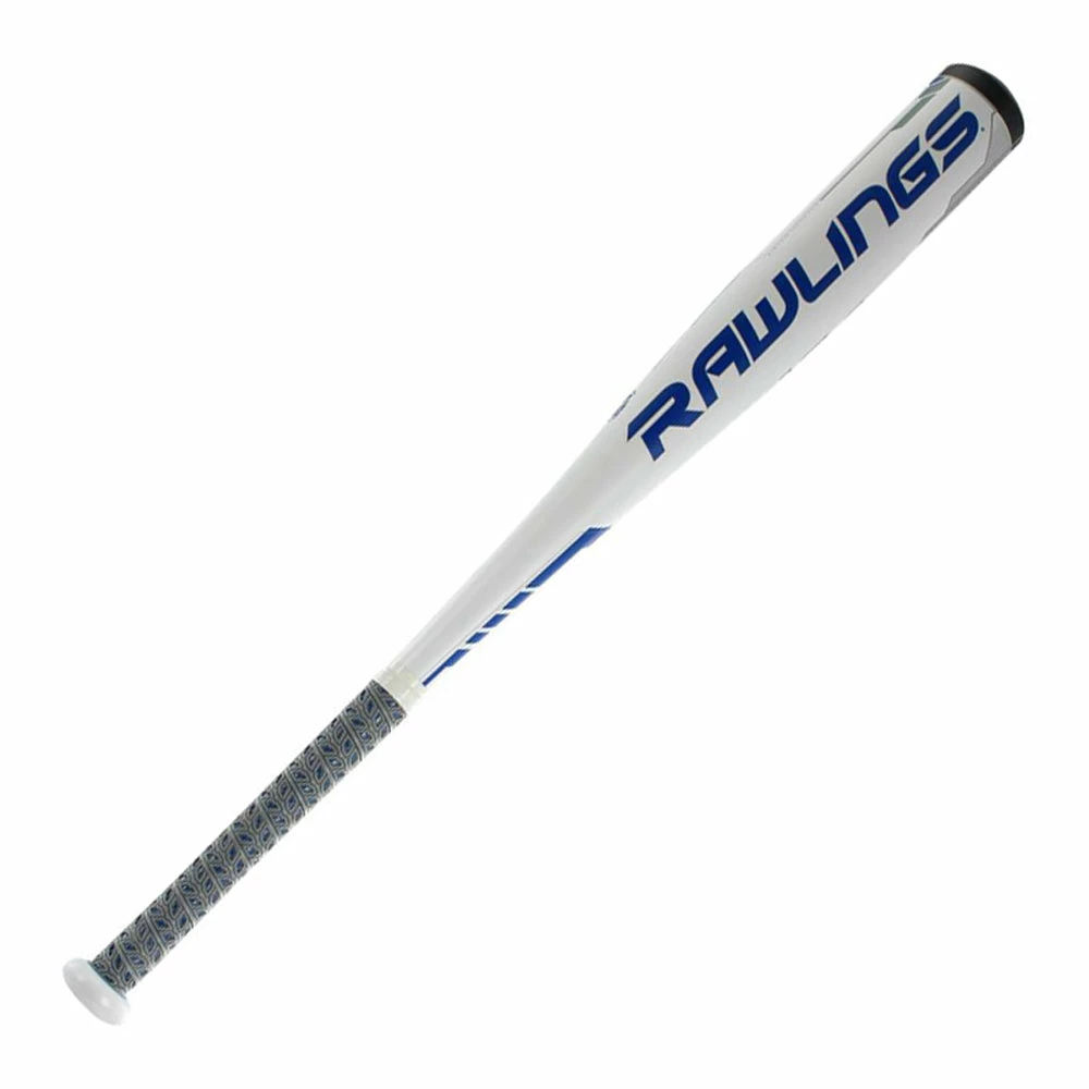 Baseball Bats New Rawlings UT8V5 Velo Hybrid White/Blue Senior League Baseball Bat 2 5/8 1 Baseball Bats New Rawlings UT8V5 Velo Hybrid White/Blue Senior League Baseball Bat 2 5/8