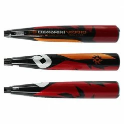 DeMarini Voodoo BBCOR Adult Baseball Bat,VBC-18 , Black/Red 2018 Balanced Baseball Bats