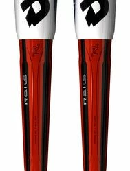 New DeMarini VCF-9 Vendetta Rails Fastpitch Softball Bat White/Orange