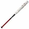 DeMarini Voodoo Raw BBCOR Baseball Bat,VDC-16F1 33"/30 Oz, Red/White/Blue