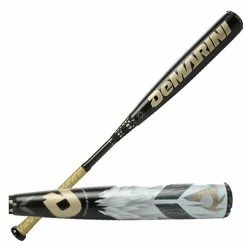 New DeMarini Voodoo VDCV14 BBCOR Baseball Bat Black/Tan/White 2014 2 5/8"