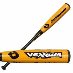 Baseball Bats New DeMarini Vexxum VXR13 Senior League Baseball Bat Gray/Gold