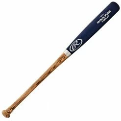 Premier Bats New Rawlings Y62 Velo Lite Youth 30" Wood Ash Bat Blue/Nat Baseball Bats