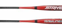 New Rawlings YBSTRV3 Strive Little League Baseball Bat 2 1/4" Barrel Red